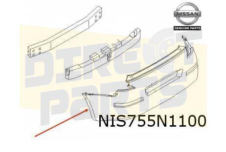 Nissan 350Z achterbumper (te spuiten) Origineel! H5M22CD725, Auto-onderdelen, Carrosserie, Bumper, Nissan, Achter, Nieuw, Verzenden