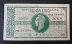 1000 francs trésor central 1945, Enlèvement ou Envoi, France, Billets en vrac
