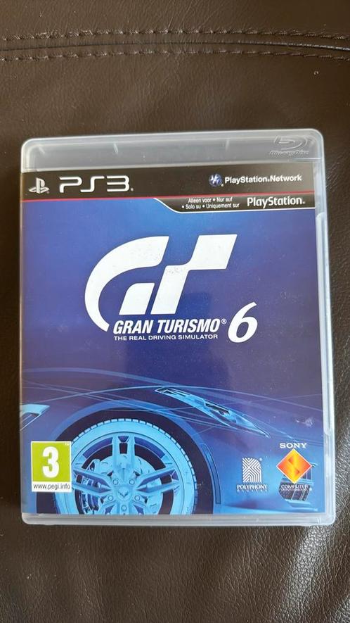 Gran Turismo 6, Games en Spelcomputers, Games | Sony PlayStation 3, Zo goed als nieuw, Racen en Vliegen, Vanaf 3 jaar, Online