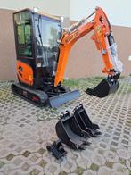 Nouvelle mini-pelle 1.8T Messer avec cabine chauffée, Enlèvement ou Envoi, Excavatrice