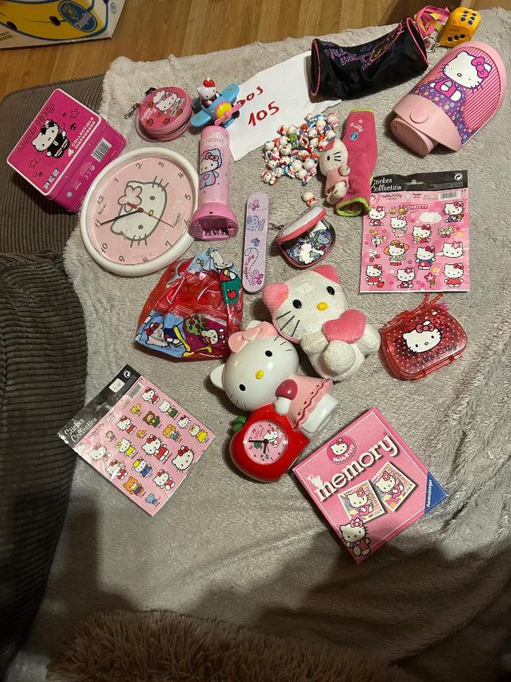 Verzameling hello kitty allerlei 53 delig, Enfants & Bébés, Jouets | Figurines, Comme neuf, Enlèvement