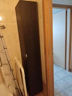 Colonne pour salle de bains, bois brun foncé, Maison & Meubles, Salle de bain | Meubles de Salle de bain, 25 à 50 cm, Armoire (mi-)haute