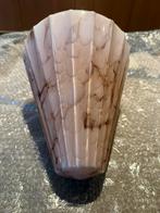 Prachtige vintage Art Deco hanglamp in gemarmerd glas, Antiek en Kunst, Antiek | Verlichting, Ophalen