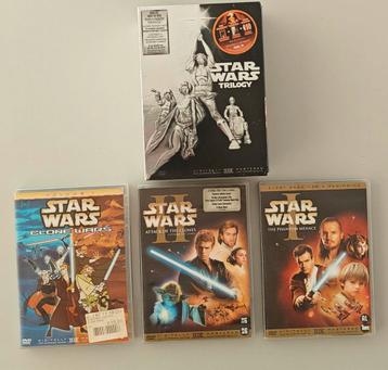 Starwars dvd's beschikbaar voor biedingen
