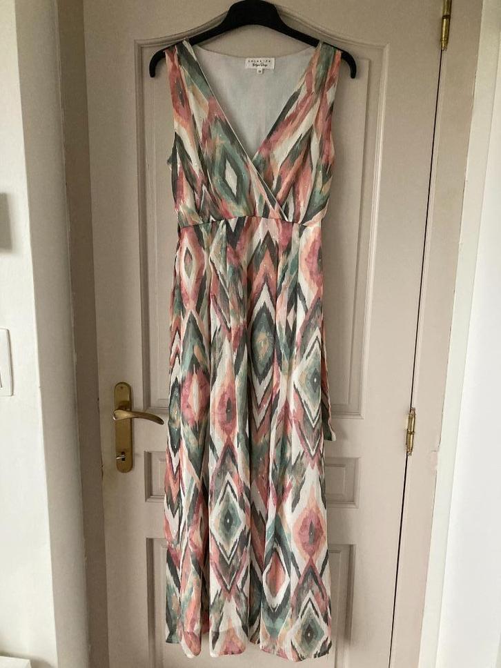 Lange zomerjurk maat 36 / small Lola & Liza, Kleding | Dames, Jurken, Zo goed als nieuw, Maat 36 (S), Onder de knie, Ophalen of Verzenden