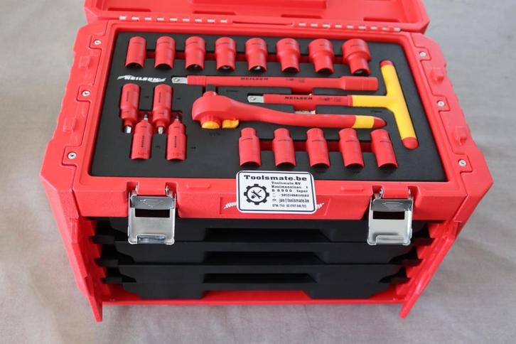 Set d'outils VDE de 64 pièces dans une mallette de transport, Autos : Divers, Outils de voiture, Neuf, Envoi