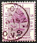1 Penny Oranje Vrijstaat (Zuid Afrika) 1894, Postzegels en Munten, Postzegels | Afrika, Ophalen of Verzenden, Zuid-Afrika, Gestempeld