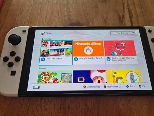 Switch OLED, Games en Spelcomputers, Spelcomputers | Nintendo Switch, Zo goed als nieuw, Switch OLED, Ophalen