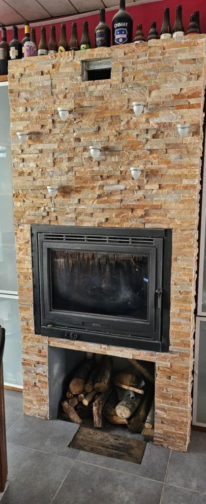 Kachel - Inzetstuk - SUPRA volledig houten cassette, Huis en Inrichting, Overige Huis en Inrichting, Gebruikt, Ophalen