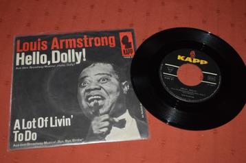 uit 1965 : 45t vinylsingel van Louis Armstrong beschikbaar voor biedingen