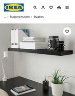 4 nieuwe zwarte IKEA Lack-planken, Huis en Inrichting, Ophalen, Nieuw