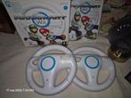 Mario Kart Wii-set + 2 Nintendo Wii-stuurwielen, Ophalen of Verzenden, Gebruikt