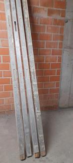 6 metserprofielen hoogte 2,7m, Doe-het-zelf en Bouw, Ophalen, Zo goed als nieuw