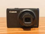 Canon Powershot S95 + leren hoesje, Audio, Tv en Foto, Fotocamera's Digitaal, Ophalen of Verzenden, Zo goed als nieuw, Canon