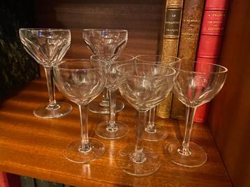 Verre Val-Saint-Lambert glas, Enlèvement ou Envoi, Utilisé, Verres et Verres à shot
