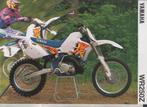 Moto Yamaha WR250Z brochure publicitaire, Verzenden, Gelezen