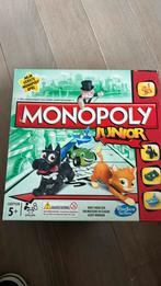 Monopoly junior, Hobby en Vrije tijd, Gezelschapsspellen | Bordspellen, Ophalen of Verzenden, Zo goed als nieuw