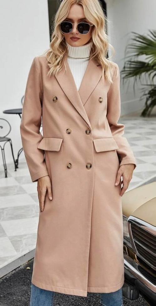 Jas maat L, Kleding | Dames, Jassen | Winter, Nieuw, Maat 42/44 (L), Beige, Ophalen of Verzenden