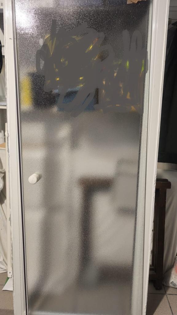 CESANA Douchedeur + frame, Doe-het-zelf en Bouw, Sanitair, Zo goed als nieuw, Douche, Glas, Ophalen