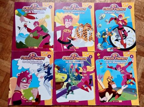 Complete 6-delige serie van Mega Mindy, Boeken, Kinderboeken | Kleuters, Gelezen, Ophalen of Verzenden