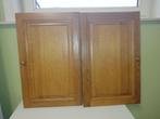 eiken deurtjes, Doe-het-zelf en Bouw, Deuren en Vliegenramen, Ophalen, Zo goed als nieuw, Hout, Overige typen