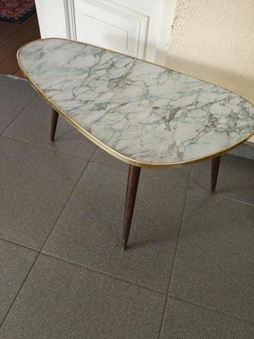Vintage salontafel bijzettafel retro te Turnhout  beschikbaar voor biedingen