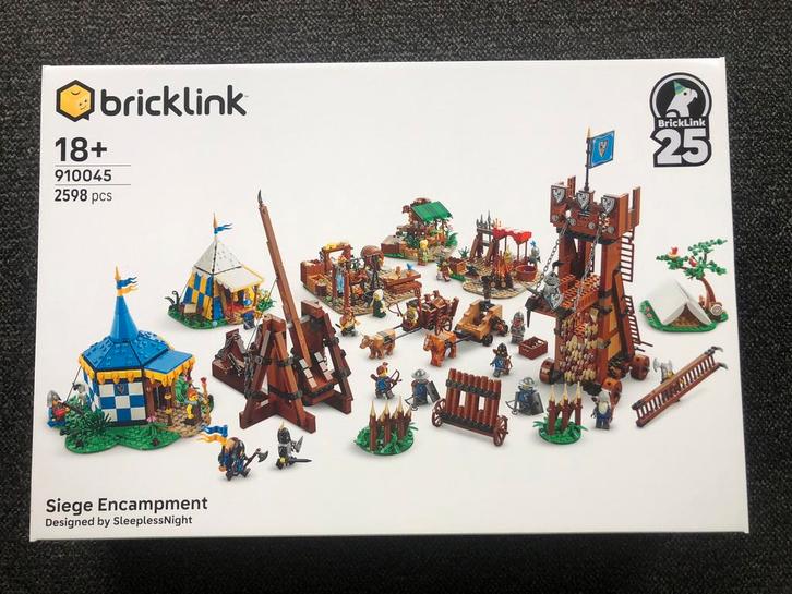 Lego Bricklink Siege Campment 910045, Enfants & Bébés, Jouets | Duplo & Lego, Neuf, Lego, Ensemble complet, Enlèvement ou Envoi