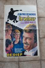 filmaffiche Jean-Paul Belmondo le voleur filmposter, Rechthoekig Staand, Ophalen of Verzenden, Zo goed als nieuw, A1 t/m A3