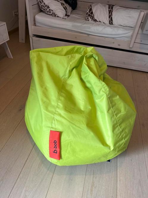 Zitzak b.bob – fluogeel – waterafstotend en kindvriendelijk., Huis en Inrichting, Zitzakken, Zitzak, Ophalen