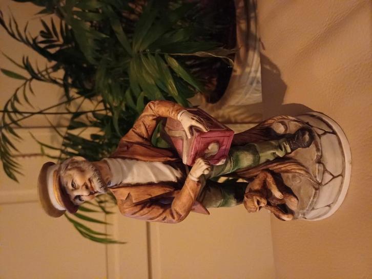 Statue avec orgue 23 cm, Antiquités & Art, Curiosités & Brocante, Enlèvement