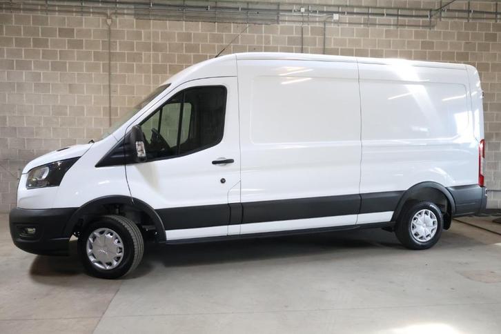 Ford Transit L3H2 130 PK MT6 TREND| Airco| CC| Sensoren, Auto's, Bestelwagens en Lichte vracht, Bedrijf, Te koop, Airbags, Airconditioning