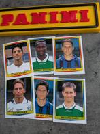 6 AUTOCOLLANTS PANINI FOOTBALL REVELATIONS 1/6 FOOT  2002, Envoi, Neuf