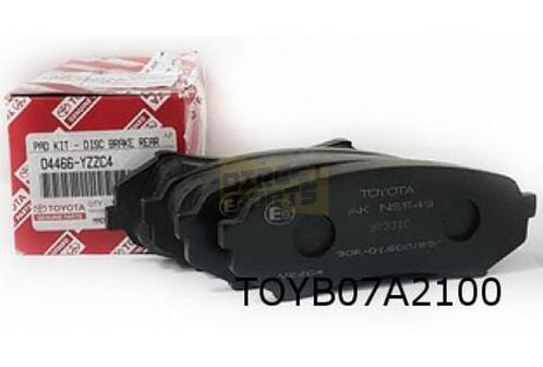 Toyota Land Cruiser 100 / Lexux LX 470 (9/97-3/08) remblokse, Auto-onderdelen, Remmen en Aandrijving, Toyota, Lexus, Nieuw, Ophalen of Verzenden