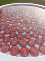 Coca-Cola bijzettafeltje in EPOXY, Huis en Inrichting, 45 tot 60 cm, Minder dan 55 cm, Metaal of Aluminium, Rond