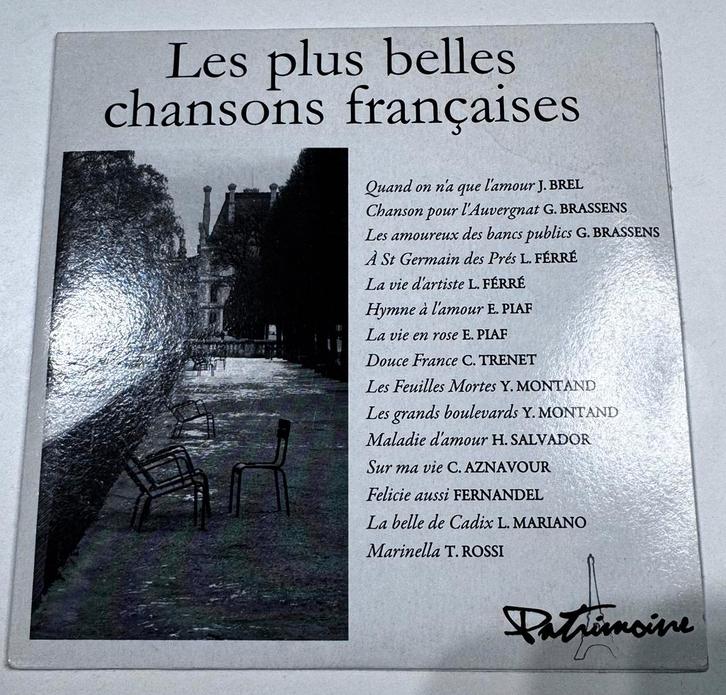 Les plus belles chansons françaises, CD & DVD, CD | Chansons populaires, Comme neuf, Enlèvement ou Envoi