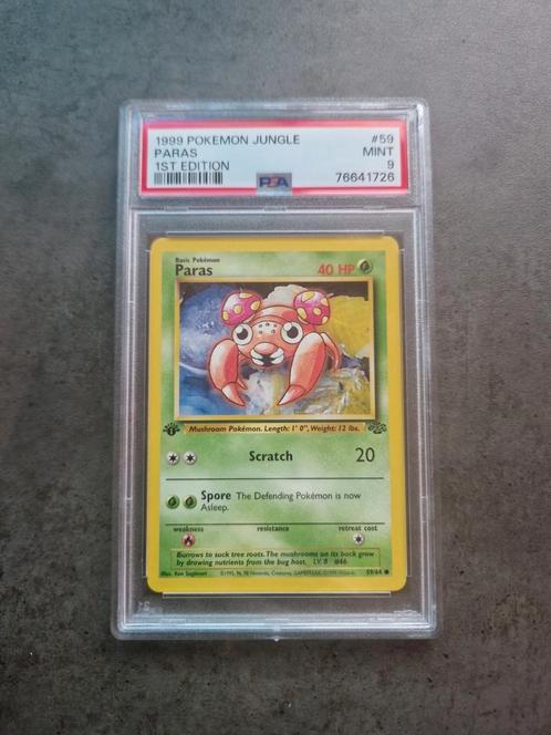 Première édition violette de la jungle PSA 9, Hobby & Loisirs créatifs, Jeux de cartes à collectionner | Pokémon, Comme neuf, Enlèvement ou Envoi