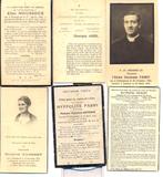 Lot d'avis mortuaires, Livres, Enlèvement ou Envoi, Utilisé