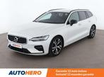 Volvo V60 2.0 D3 R-Design (bj 2019, automaat), Auto's, Volvo, Gebruikt, 1969 cc, Wit, Leder