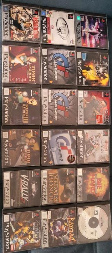 17 playstation spelletjes beschikbaar voor biedingen