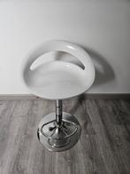 Tabouret blanc, Maison & Meubles, Tabourets de bar, Enlèvement