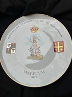 Waregem 1972 bord st Sebastiaan, Antiek en Kunst, Ophalen of Verzenden