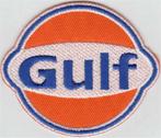Gulf stoffen opstrijk patch embleem #1, Motos