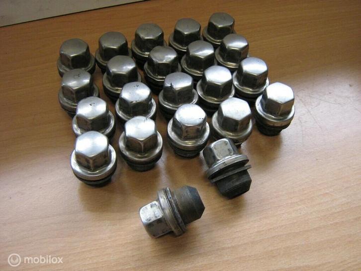 Wielmoeren Range Rover P38 Discovery 2 Wielbouten Wiel Moer, Auto-onderdelen, Klein materiaal, Land Rover, Gebruikt, Ophalen of Verzenden