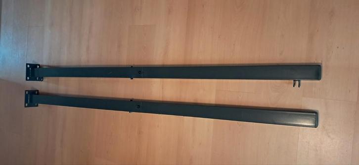 2 poort palen 180 cm Donkergrijs, Doe-het-zelf en Bouw, Overige Doe-Het-Zelf en Bouw, Nieuw, Ophalen