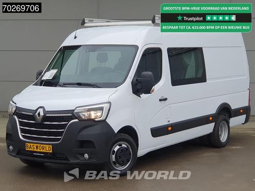 Renault Master 165PK L3H2 Dubbel Cabine Dubbellucht Werkplaa, Auto's, Bestelwagens en Lichte vracht, Bedrijf, Te koop, Achteruitrijcamera
