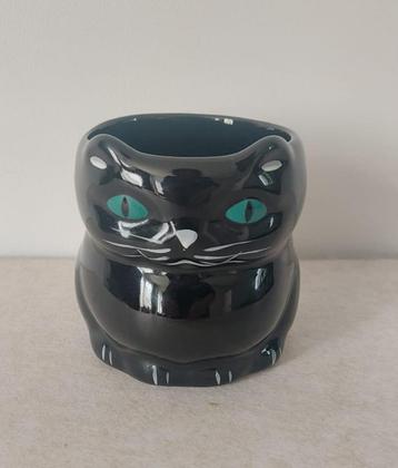 tasse en forme de chat noir, Enlèvement, Comme neuf, Céramique, Tasse(s) et/ou soucoupe(s)