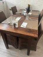 Massieve houten tafels, Ophalen