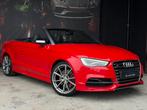 Audi S3 Cabrio Quattro Automaat Kuipstoelen, Auto's, Audi, Automaat, Zwart, 4 cilinders, Leder