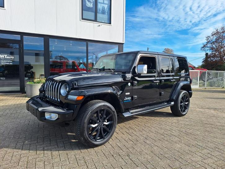 Jeep Wrangler 4xe vip pack hybride, Auto's, Jeep, Bedrijf, Te koop, Wrangler, Hybride Elektrisch/Benzine, Euro 6, SUV of Terreinwagen