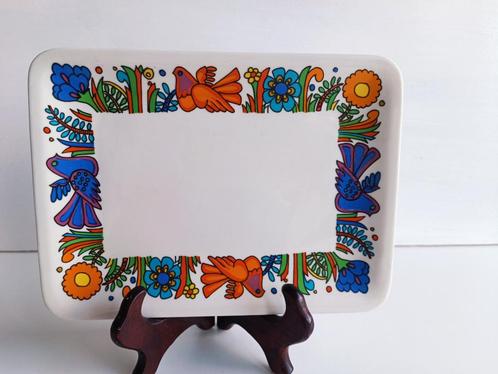 Boch Acapulco kleine rechthoekige schaal, Antiek en Kunst, Antiek | Keramiek en Aardewerk, Ophalen of Verzenden